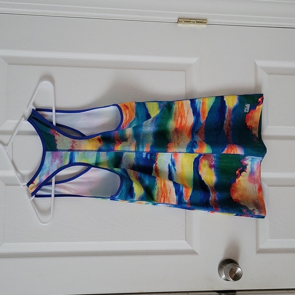 FILA athletic multi-color tank top size M - Picture 3 of 10